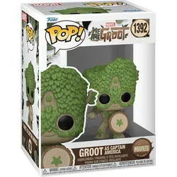 Marvel We Are Groot - Groot as Captain America 1392 - Funko Pop! Vinyl Figur - Grün
