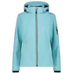 CMP Softshelljacke Hellblau Größe 36 Damen - Funktionsjacken mit ClimaProtect Technologie - wasserdicht, atmungsaktiv und winddicht für optimalen Komfort bei Outdoor-Aktivitäten.