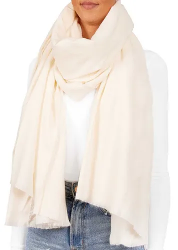 BRUBAKER Schal Cashmirillo - Übergroßer Schal für Damen und Herren, (100 x 200 cm - Warm und Kuschelig, 1-St. Deckenschal für Herbst/Winter), Winterschal für weiches Kaschmir-Gefühl - Unifarben