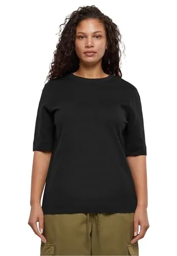 Urban Classics Damen T-Shirt Ladies Classy Tee, Basic T-Shirt für Frauen, Rundhals, erhältlich in verschiedenen Farbvarianten, Größen XS-5XL