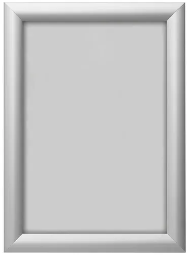 deflecto Plakatrahmen DIN A5 silber eloxiert