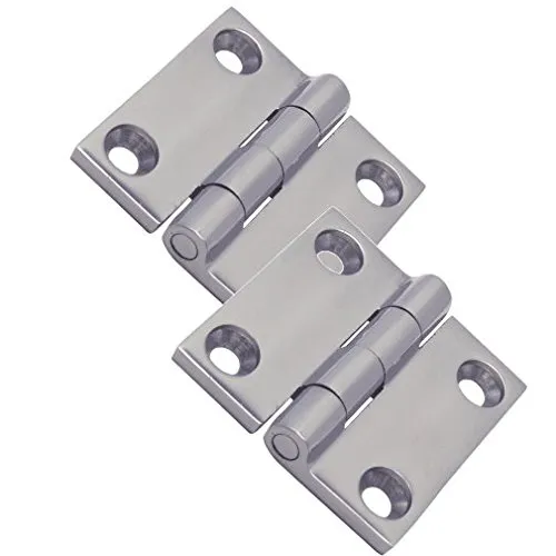 Stück Edelstahl Scharnier Türband Beschlag 38 mm V4A 2