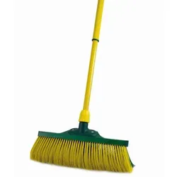 Sorex Krallenbesen 35cm mit Metallteleskopstiel - Sonstige Reinigungsgeräte - Effektiver Krallenbesen mit gebogenen Borsten und verstellbarem Metallteleskopstiel für müheloses Kehren in jeder Höhe.