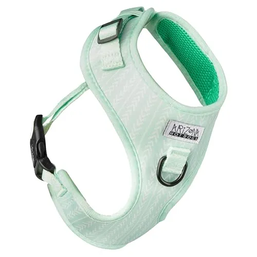 ARIZONA HOT DOGS Hunde-Geschirr Fresh Mint für kleine und mittelgroße Hunde - Hochwertiges Hundegeschirr in Fresh Mint, ideal für kleine und mittelgroße Hunde. Garantiert Komfort und Sicherheit bei jedem Abenteuer!