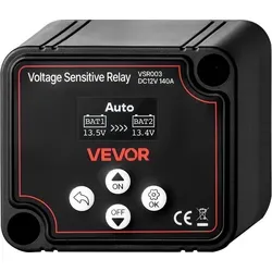 VEVOR Trennrelais 12 V, 140 A mit LCD-Bildschirm