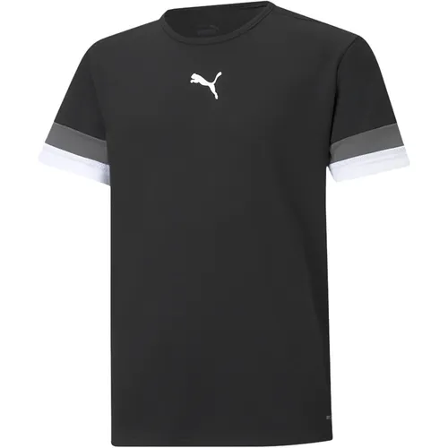 Puma Teamrise Jersey Trikot Kinder - schwarz