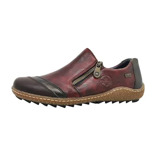Rieker L7571-25 Slipper in rot von Rieker