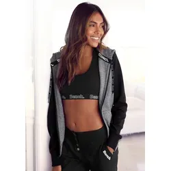 Bench Kapuzensweatjacke mit farblich abgesetzten Ärmeln von Bench.
