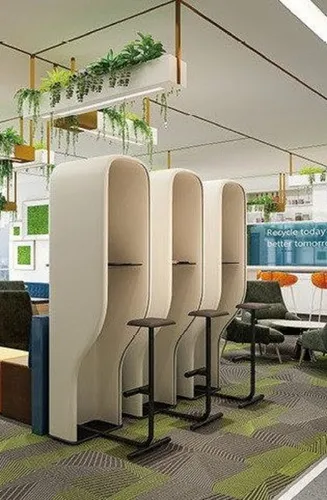 Büro Arbeit Zimmer Set 3tlg - Sessel, Tisch und Schreibtisch - Modernes Möbelset für Ihr Arbeitszimmer: L-förmiger Schreibtisch mit 2 Schubladen, bequemer Sessel und eleganter Schrank. Ideal für effizientes Arbeiten und stilvolle Einrichtung.