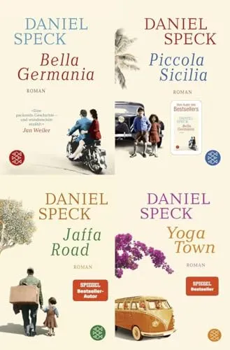 Bella Germania, Piccola Sicilia & Jaffa Road Set mit exklusivem Postkartenset - Unterhaltungsliteratur mit drei fesselnden Romanen und einem exklusiven Postkartenset für ein besonderes Leseerlebnis.