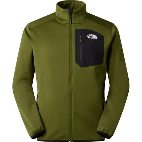 The North Face Crest Full Zip Fleecejacke Gr M oliv - Atmungsaktive Fleecejacke in Oliv, ideal für Wanderungen. PFC- und PFAS-frei, mit Stretch für optimale Bewegungsfreiheit. Hochwertiges Material für besten Komfort.