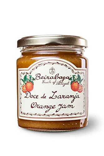 Orangen-Marmelade, hergestellt aus Orangen Portugals (270 g)