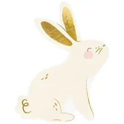 Papierservietten Beige von PartyDeco