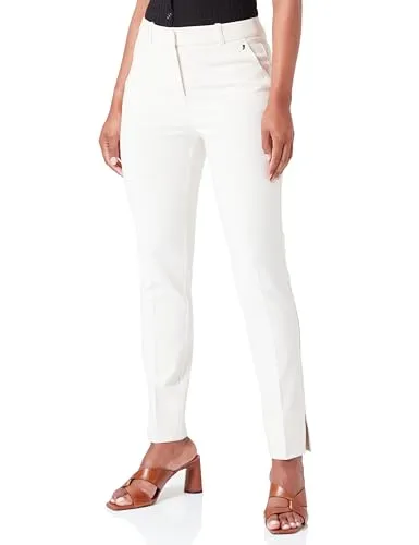 comma Damen 60.2.61.18.180.2132863 Hose, 0700 creme, 34