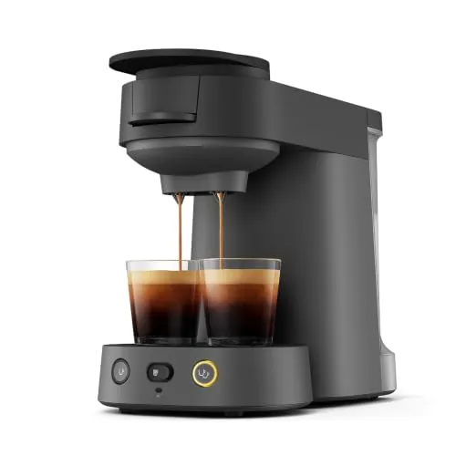 PHILIPS Senseo Vibe Kaffeepadmaschine Kompakt, Schwarz von Philips