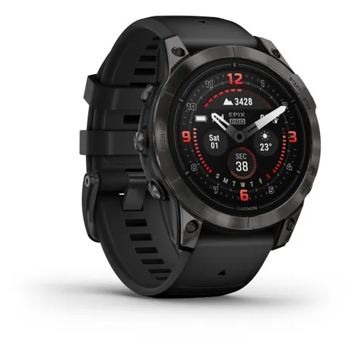Garmin Epix Pro (Gen2) Sapphire 47mm Sportuhr - Smartwatch mit hochwertigem Saphirglas, GPS und umfangreichen Fitnessfunktionen für sportliche Höchstleistungen.