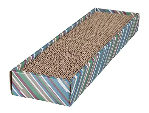 Produktbild Trixie 4327 Kratzpappe Scratchy, 48 × 5 × 13 cm, bunt