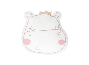 Kikkaboo Babykissen Plüschtier, Kuschelkissen, Figurenkissen, ab Geburt rosa