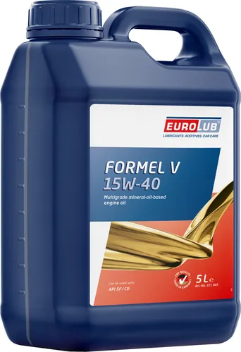 EUROLUB FORMEL V SAE 15W-40 Motoröl, 5 Liter