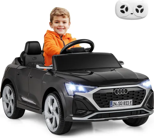 GOPLUS Elektroauto Kinder Audi SQ8, 12V mit Fernbedienung