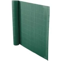 Produktbild Floordirekt Sichtschutzzaun PVC Grün – Wetterfest & Pflegeleicht