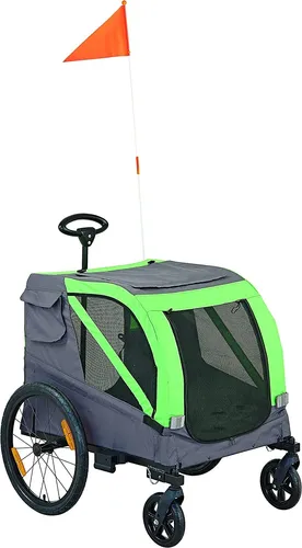 Zoll Prophete Tier Hunde Anhänger Fahrrad zul. Gesamtgewicht 58kg Hand Wagen 20