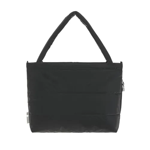 CAS MIX Shopper black - Stylische Wickeltasche mit praktischen Maßen: 17,5 cm breit und 60 cm lang, ideal für unterwegs und besonders leicht mit nur 345 g.