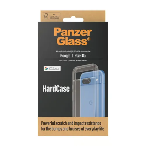PanzerGlass HardCase Transparente Schutzhülle für Google Pixel 8a BRANDNEU