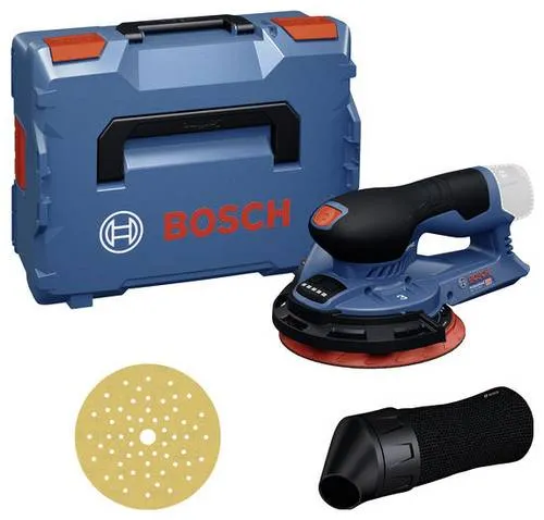 Bosch Exzenterschleifer GEX 12V-150-3 - Akku Exzenterschleifer mit 150 mm Schleifteller, ideal für präzises Schleifen und optimale Staubabsaugung. Inklusive Transportkoffer für einfache Handhabung.