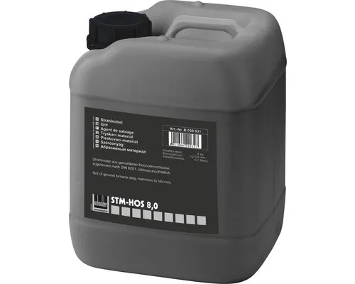 Sandstrahlmittel Schneider 8 kg, Korn 0,2 - 0,8 mm - Hochwertiges Sandstrahlmittel für präzise Oberflächenbearbeitung, ideal für Handwerk und Industrie in 8 kg Packung.