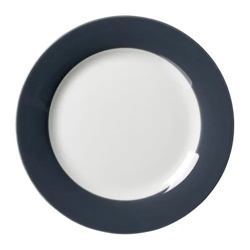 Ritzenhoff und Breker Doppio anthrazit Frühstücksteller 20,5 cm