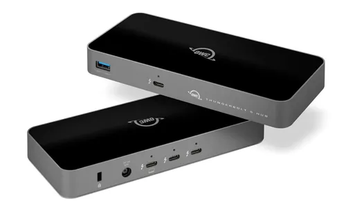 OWC Thunderbolt 5 Hub mit 5 Ports für Mac & Windows - Dockingstation mit 5 Anschlüssen für schnelle Datenübertragung, ideal für kreative Profis und Multitasking-Nutzer.