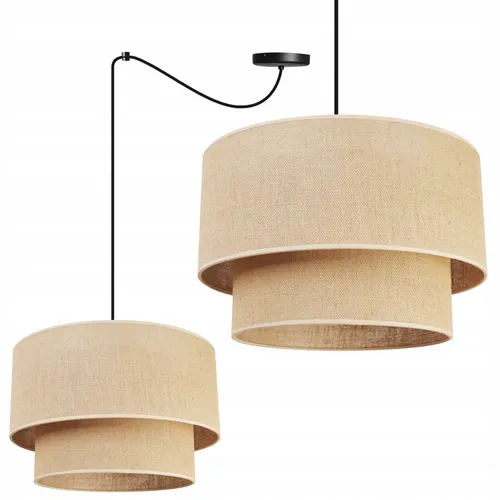 Hängelampe Kronleuchter 40 cm - Elegante Spinne für stilvolles Ambiente - Deckenleuchten, hochwertiger Lampenschirm mit 40 cm Durchmesser, sorgt für eine gemütliche Beleuchtung und stilvolle Akzente in jedem Raum.