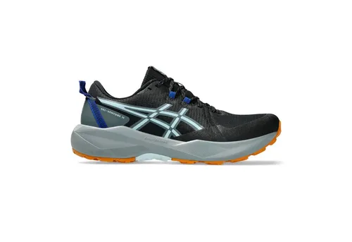 ASICS Gel-Venture 11 Trailschuh Herren - schwarz, grau, Größe 46,5 - Erlebe Komfort und Stabilität mit dem GEL-VENTURE 11. Ideal für Trails mit robustem Obermaterial und optimalem Grip. Perfekt für Läufer, die neue Herausforderungen suchen.