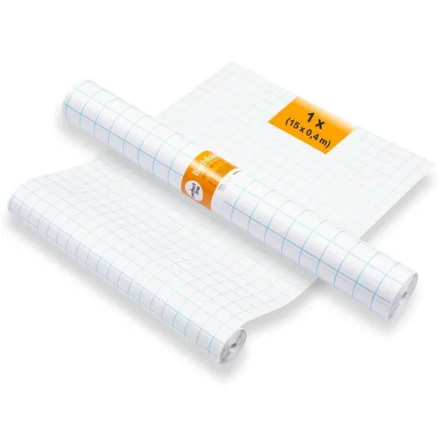 perfect line Buchschutzfolie 15m x 40cm selbstklebend glasklar Folie für Schule