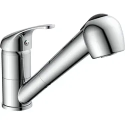 EISL Spültischarmatur GRANDE VITA CLASSIC - Armatur für die Küche mit 150° schwenkbarem Auslauf und 2-fach verstellbarer Geschirrbrause – ideal für Doppelspülbecken und vielseitige Einsatzmöglichkeiten.