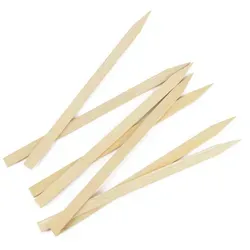 DayBays 2000 Stk. Flachspieße aus 100% Bambus 25 cm - Sonstige Küchenhelfer - Umweltfreundliche, geschmacksneutrale Grillspieße aus 100% Bambus, ideal für jede Feier oder Gastronomie, perfekt für Fleisch, Obst und mehr.