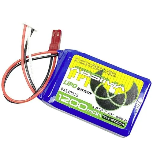 Absima 7.4V 1200mAh Modellbauakku (LiPo) Akku.Anzahl der Zellen:2 BEC Softcase