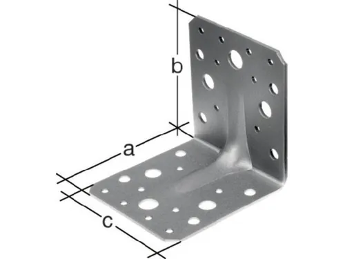 GAH Schwerlastwinkelverbinder 25er PACK, 105 x 90 x 3 mm