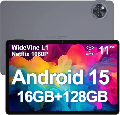 DOOGEE U11 11 Zoll Android Tablet - 4GB RAM, 128GB Speicher, 8580mAh Akku - Erleben Sie beeindruckende Leistung mit dem DOOGEE U11 Tablet. Ausgestattet mit einem 11-Zoll-HD-Display, 4GB RAM und einem langlebigen 8580mAh Akku ist es ideal für Unterhaltung und produktive Nutzung.