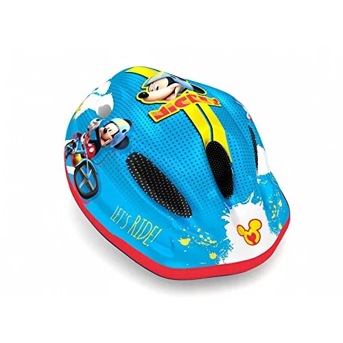 Disney Mickey Mouse Fahrradhelm - Fahrradhelm für Kinder, ultraleicht und verstellbar, mit guter Belüftung und Mickey Mouse Design – ideal für kleine Fans!
