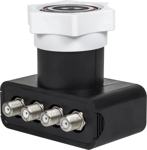 MegaSat 0401106 Quad LNB schwarz