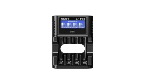 XTAR L4 Pro Akku-Ladegerät mit LCD
