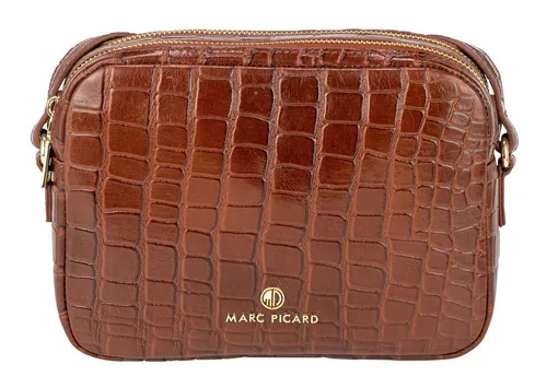 Marc Picard Umhängetasche Shoulder Bag aus echtem Rindsleder