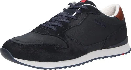Lloyd Edmond Sneaker Herren Blau 47 EU - Sneaker in Dunkelblau aus hochwertigem Leder, ideal für Business und Freizeit. Mit rutschfester Gummisohle, Wechselfußbett und sportlichem Design für optimalen Tragekomfort.