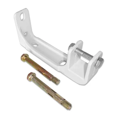 Decken Wandhalterung für Gelenkarm-Markise 40 mm weiß