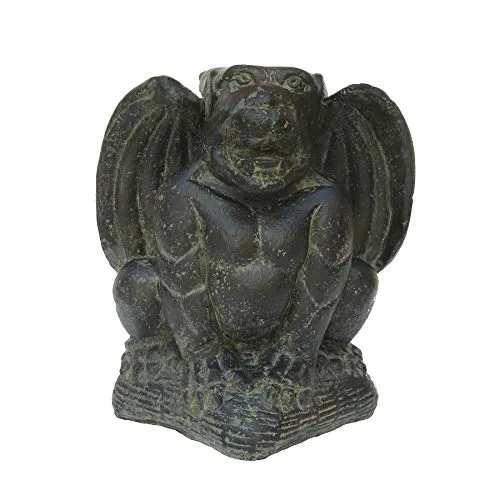 STONE art & more Gargoyle, Torwächter, 32 cm, Steinfigur, Steinguss, Garten-Deko, frostfest