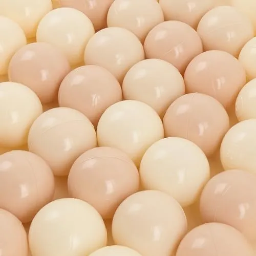 Bieco Bällebad Bälle Vintage Flowers – 100 Stück - Bunte Bälle für unvergesslichen Spielspaß! Ideal für drinnen und draußen, leicht zu reinigen und im praktischen Netz verpackt. Perfekt als Geschenk für kleine Abenteurer!