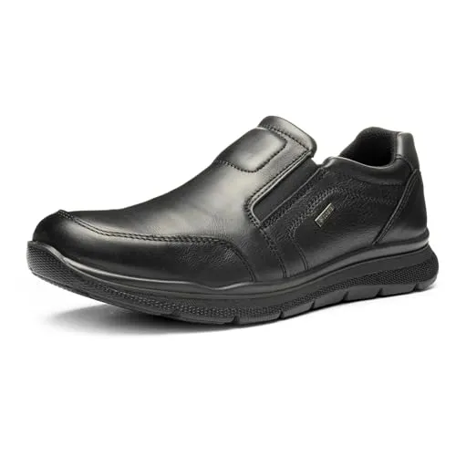 Ara Slipper in Schwarz, Gr. 42 - Hochwertige Slipper mit Wechselfußbett, Gore-Tex und warmem Futter für optimalen Komfort und Schutz bei jedem Wetter.