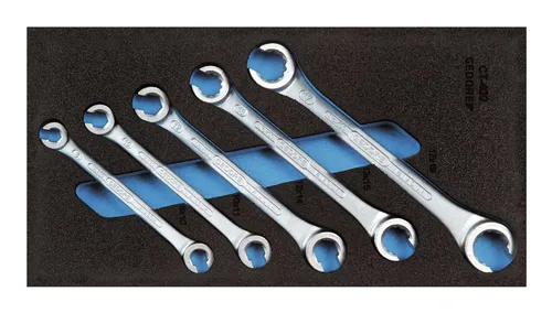 Gedore Werkzeugmodul CT1/3 Doppelringschlüssel offen - 2309068 - Schraubenschlüssel mit präziser Passform, ideal für professionelle Anwendungen und langlebige Qualität.